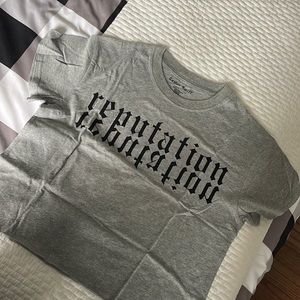 Grey Taylor Swift reputation crop top
